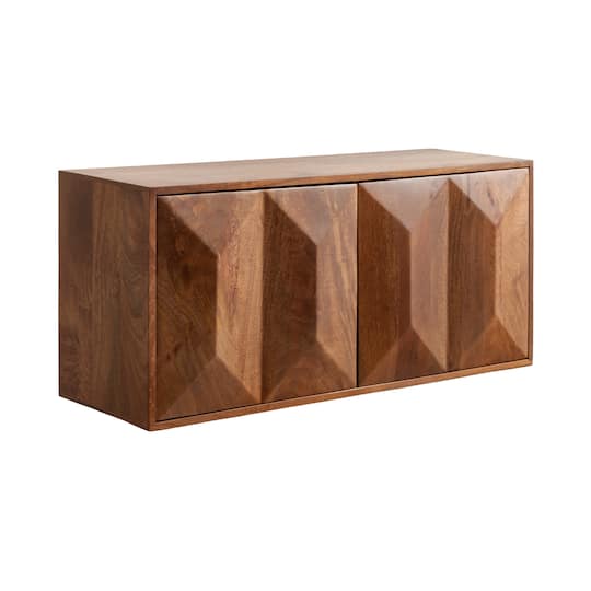 Kate and Laurel Ranier Two-Door Wall Cabinet